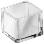 Boîte en plastique cube sans couvercle