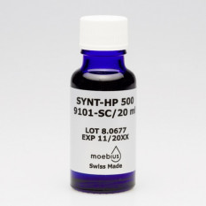 Huile MOEBIUS Synt-HP-500 9101, incolore, 100% synthétique, pour haute pression, 2 ml