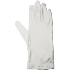 Gants en microfibre pour horloger, couleur blanc, taille L