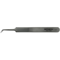 Bergeon 7027-L Stainless Steel Diamond Tweezers Large Tips | Esslinger